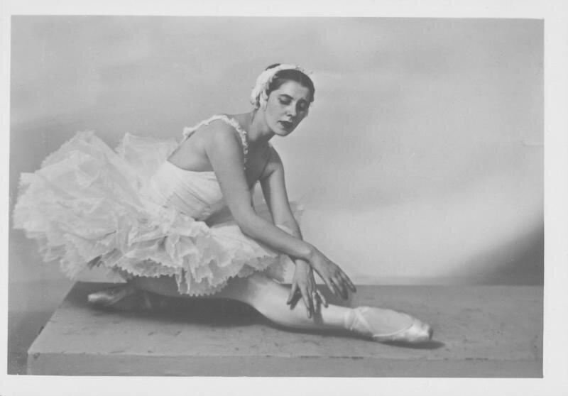 Ольга Моисеева. Фото: Михаил Гершман, 1957 год. Источник фото russiainphoto.ru