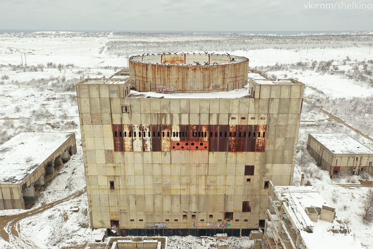 Фото предоставлено vk.com/shelkino. Заброшенная Крымская АЭС