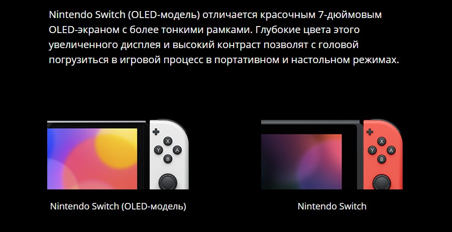 Сравнение экранов