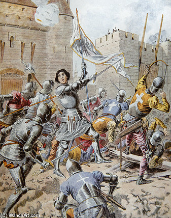 Фредерик Теодор Ли. Снятие осады Орлеана Жанной д'Арк. Фото из открытых источников