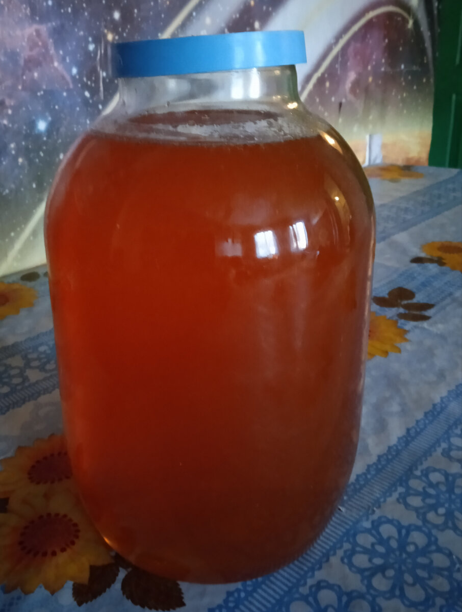 Дед уже пробу вчера снял. Ему понравилось, а это главное. 