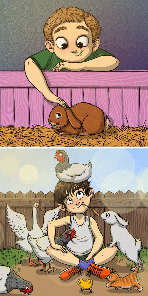Village comic. Юмор про провинциалов. Family x Comics.