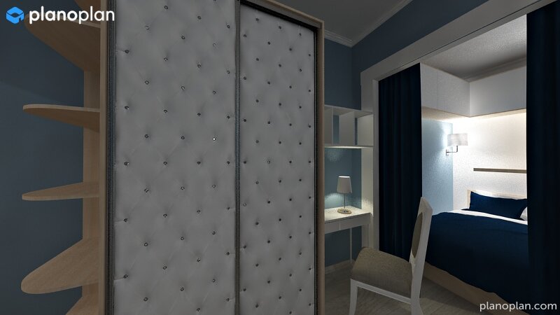 Вид из гостиной в альков , листайте дальше 