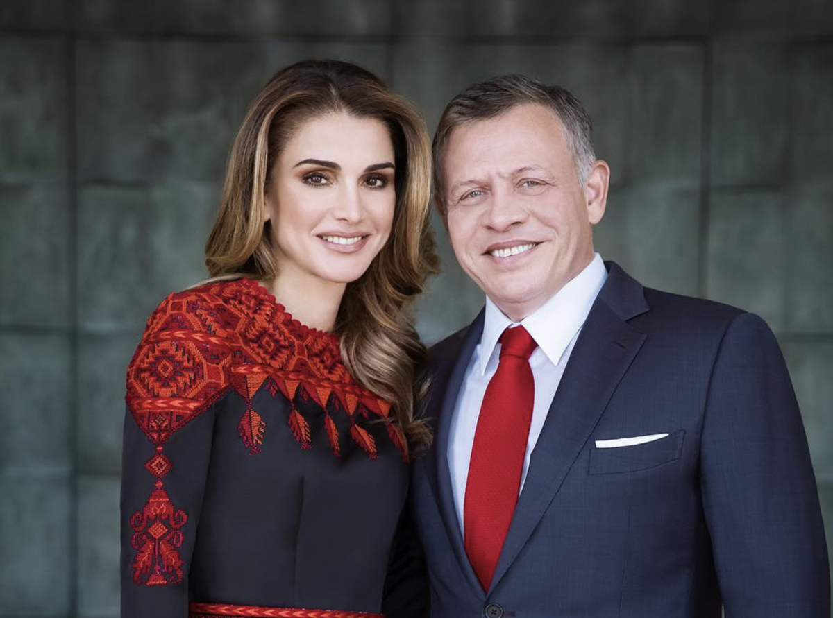 Король Абдалла II и королева Рания