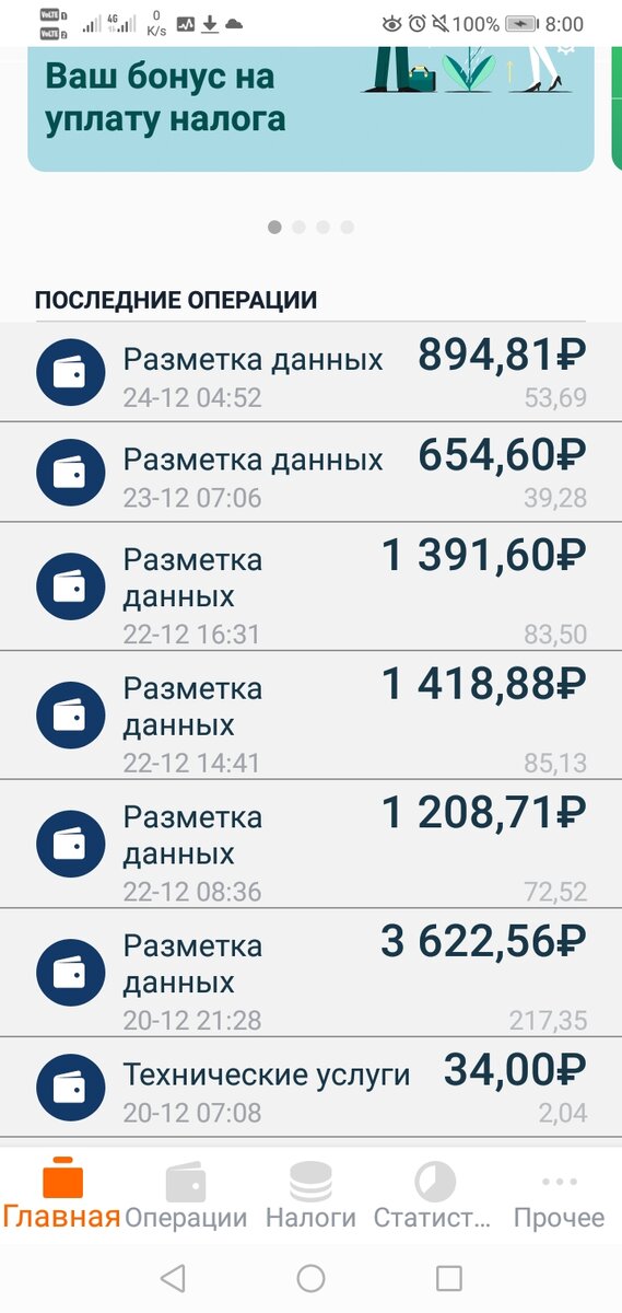 Самая нижняя оплата 34 рублей от дзена, остальное - биржи.