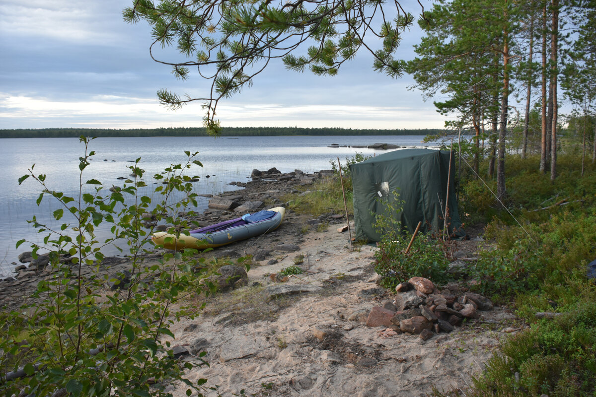 Баня в походе не так сложно
