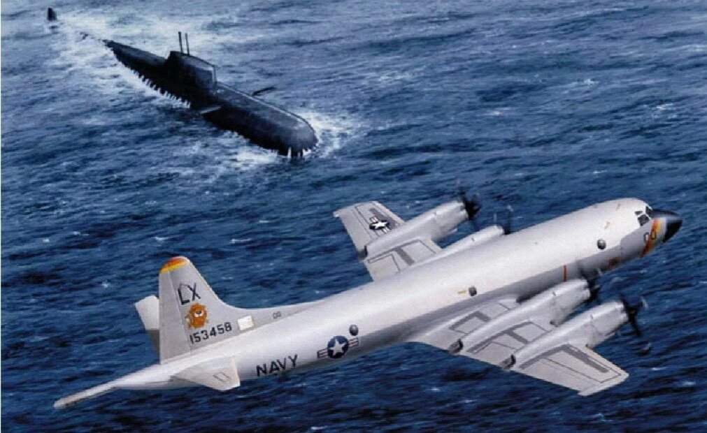 Самолет " Орион" ВМС США.