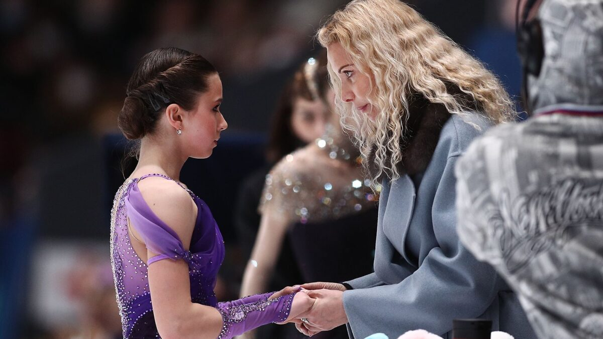 Камила Валиева с Этери Тутберидзе