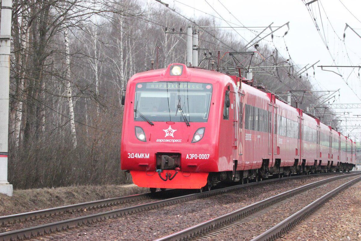 «Аэроэкспресс» на шереметьевском направлении в 2019 году