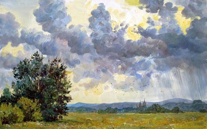  Фото. Леонид Золотарёв. Летний ливень