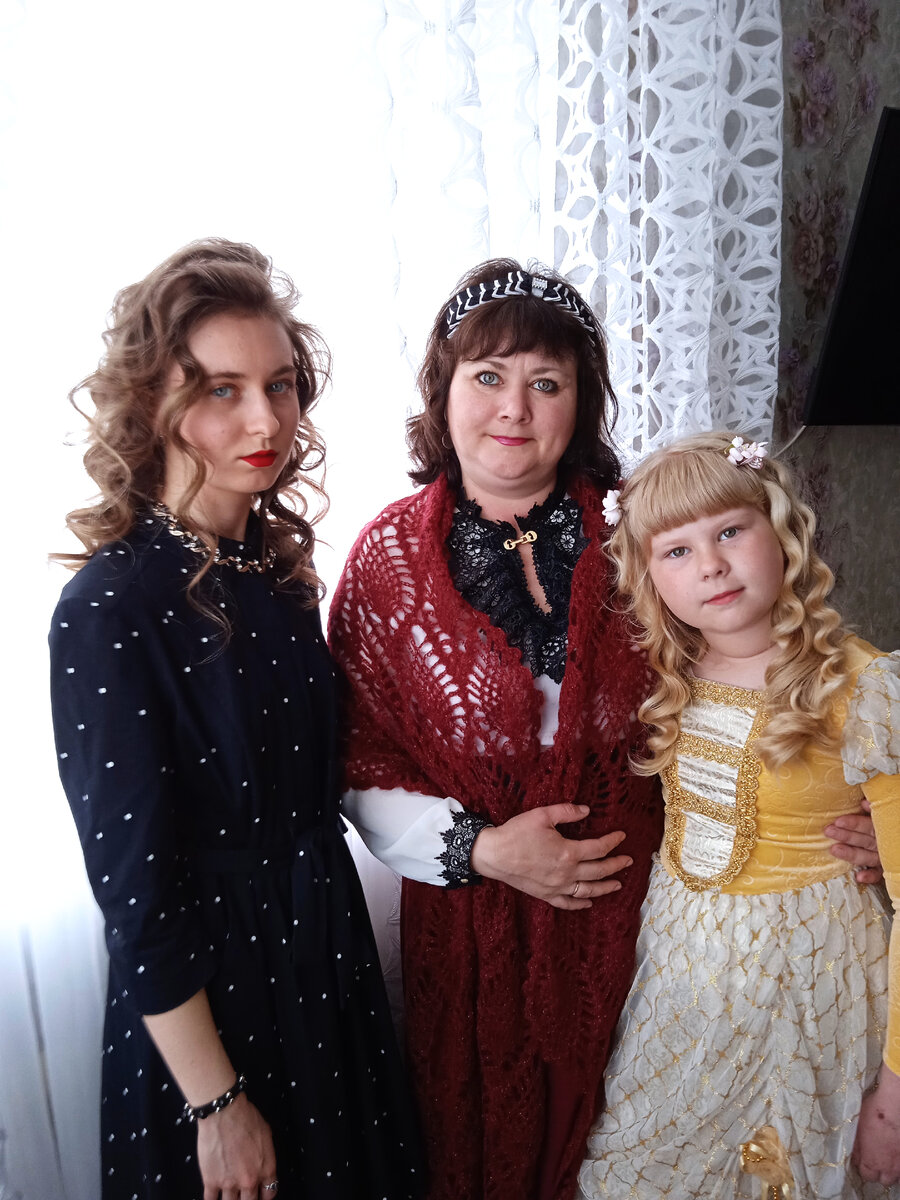 Фото автора. Я и мои дочери