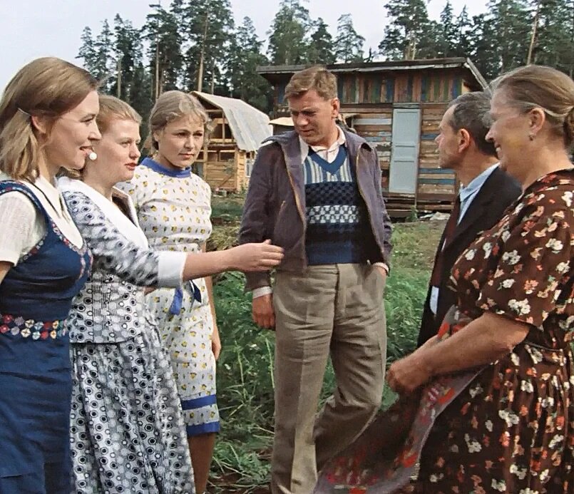 Прекрасная сцена знакомства с родителями из х/ф "Москва слезам не верит"