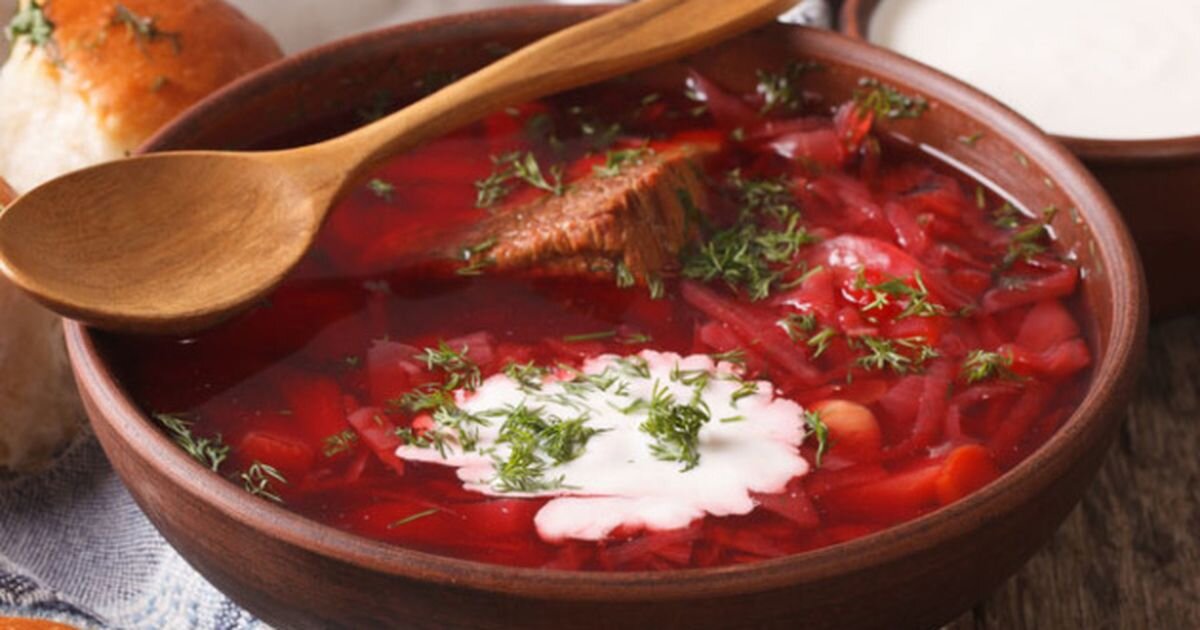 Современный борщ