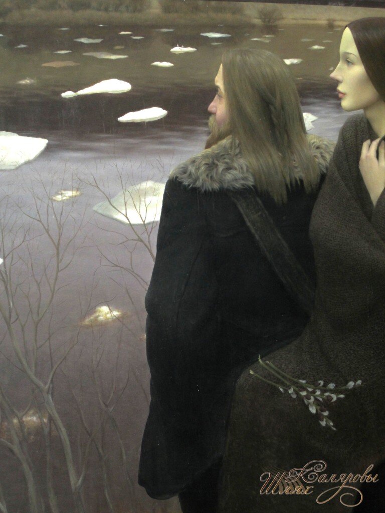 Сергей Кухто. Последний лед. С. Кухто, Холст. масло, 1991 