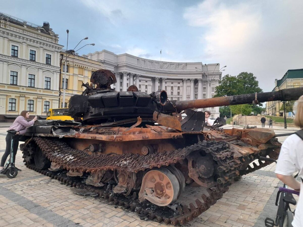 подбитые танки в берлине