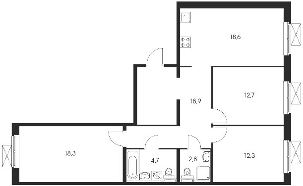 Планировка квартиры