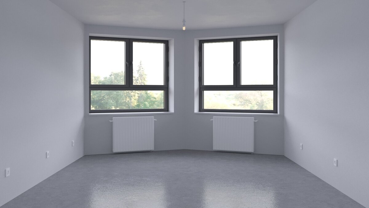 Отделка White Box в квартирах ЖК "Высоцкий"