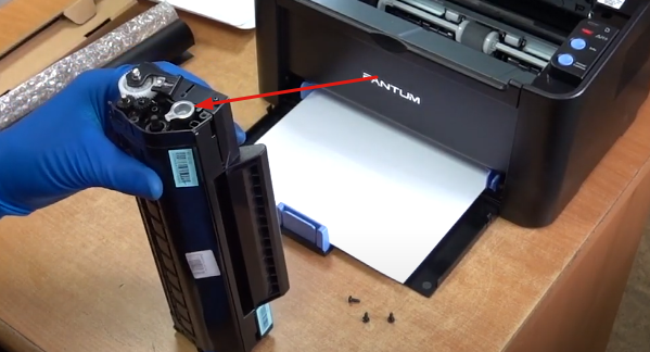 Извлекли пробку