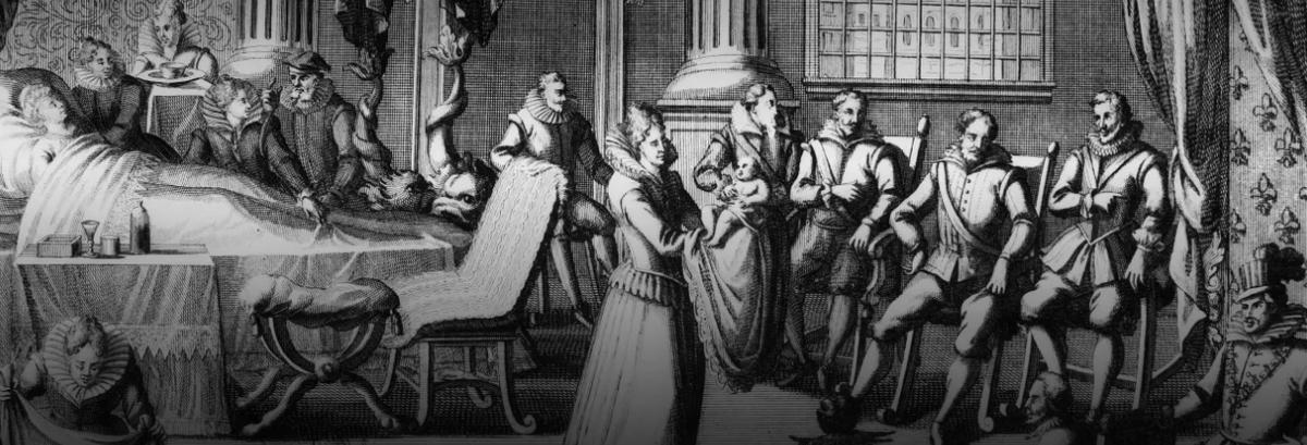 Рождение Людовика XIII.