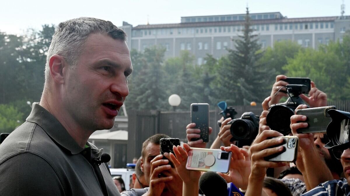    Мэр Киева Виталий Кличко© AFP 2022 / Sergei Supinsky