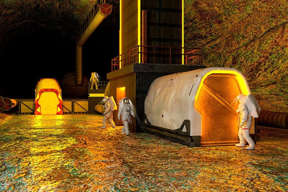     Лунные лавовые трубы могут оказаться вполне пригодными для жизни колонистов.  Shutterstock