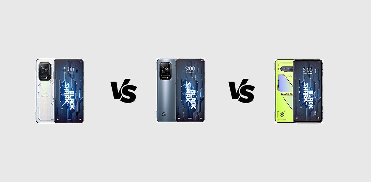    Black Shark 5 — самая широкая линейка игровых смартфонов в 2022 году. Фото: gizmochina.com