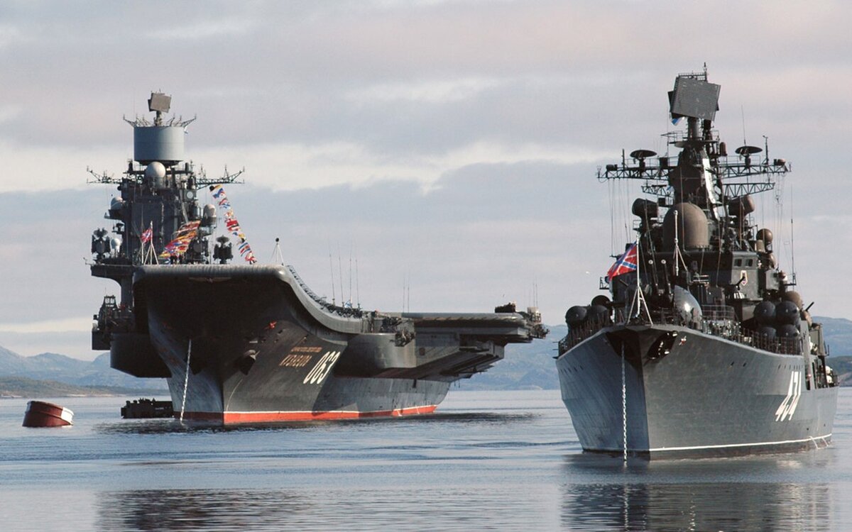ТАВКР «Адмирал Кузнецов». Источник изображения: Минобороны РФ 