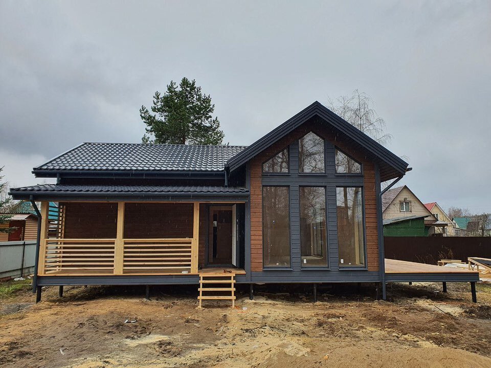 Панорамные окна и терраса