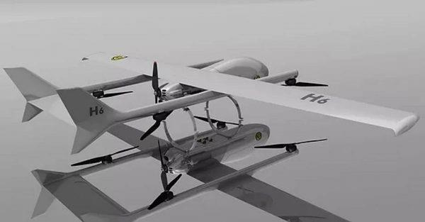 БПЛА H6 Poseidon VTOL UAS. Фото с сайта производителя