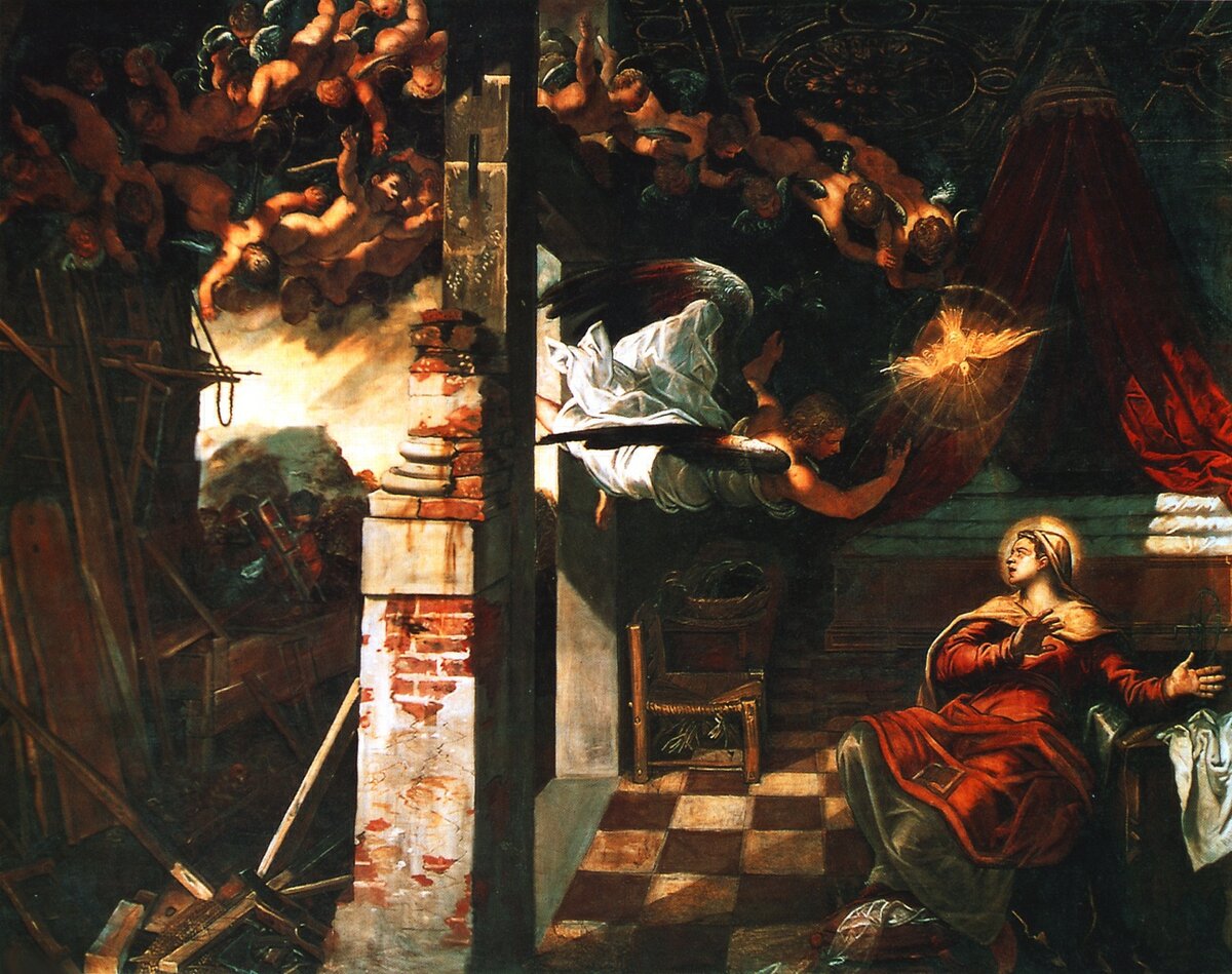 Якопо Тинторетто — Благовещение (1576–1581)