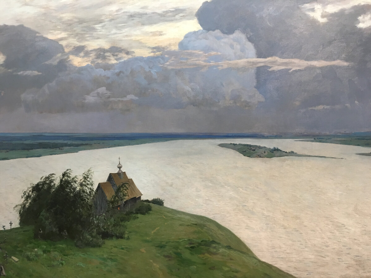 И.Левитан. Над вечным покоем. 1894. Государственная Третьяковская галерея