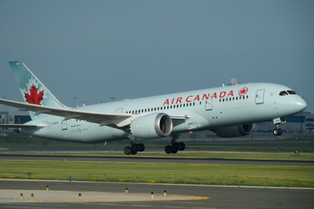    Самолёт Boeing-787 авиакомпании Air Canada (cc) BriYYZ