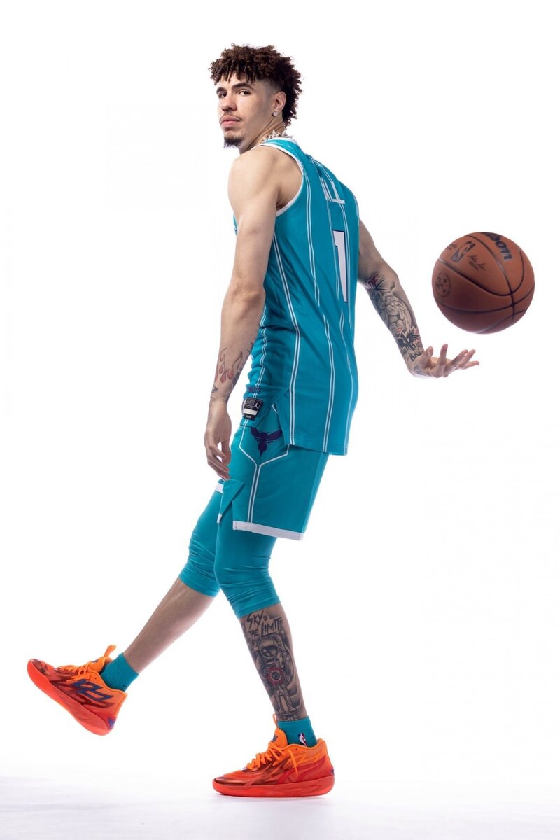 LaMelo Ball в PUMA MB.02