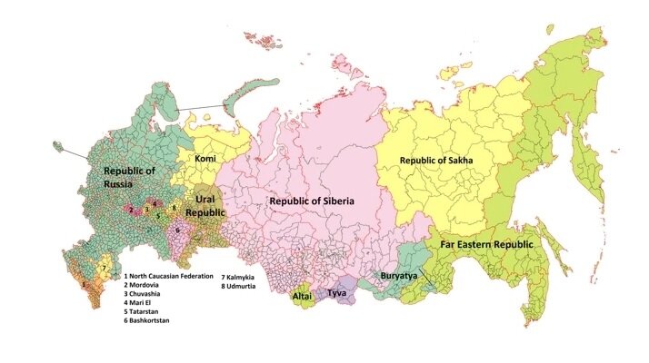 Запад опять принялся делить нашу страну. На этот раз - на мелкие кусочки