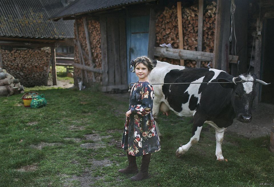 Дети в сельской местности