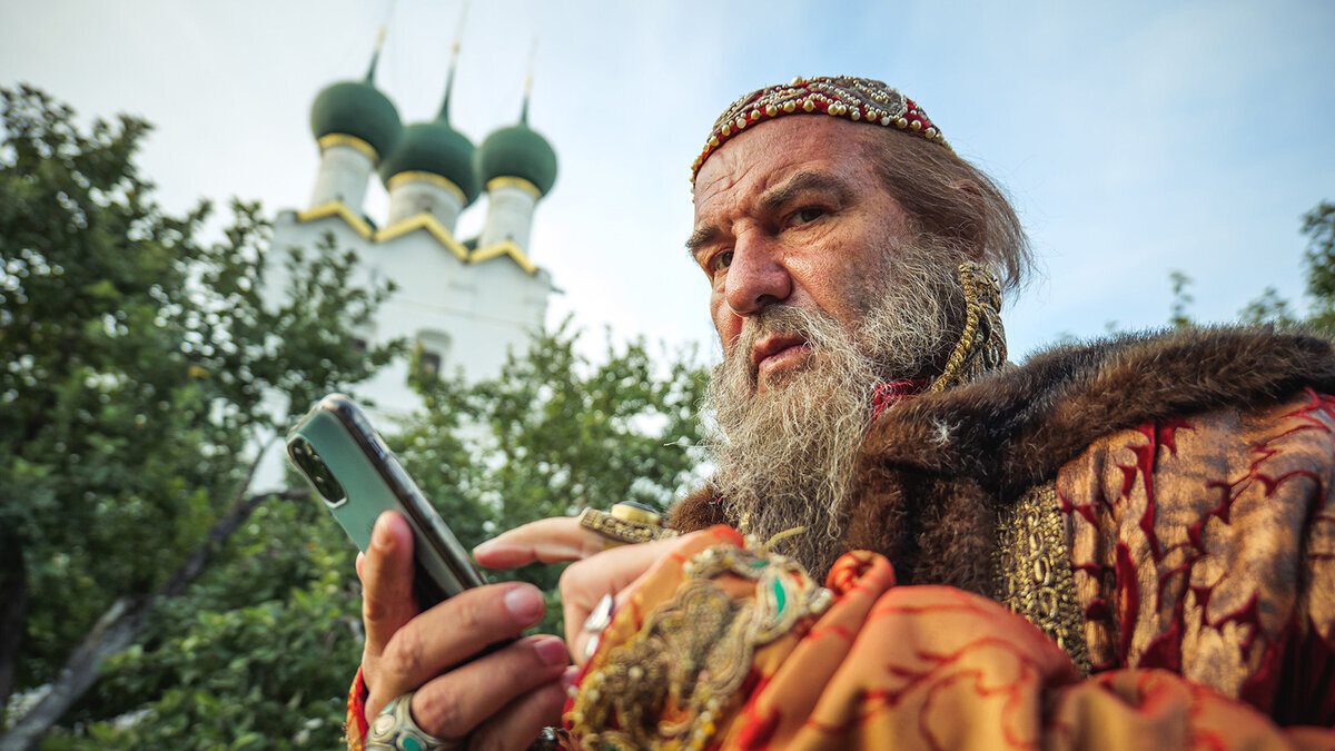 Евгений Гришковец в роли Ивана Грозного