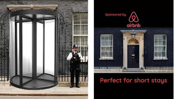 "Спонсор — Airbnb. Идеально подходит для краткосрочного пребывания". Фото © Twitter / anandmahindra