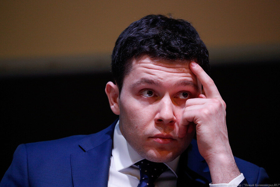 Антон Алиханов. Фото: Виталий Невар / Новый Калининград