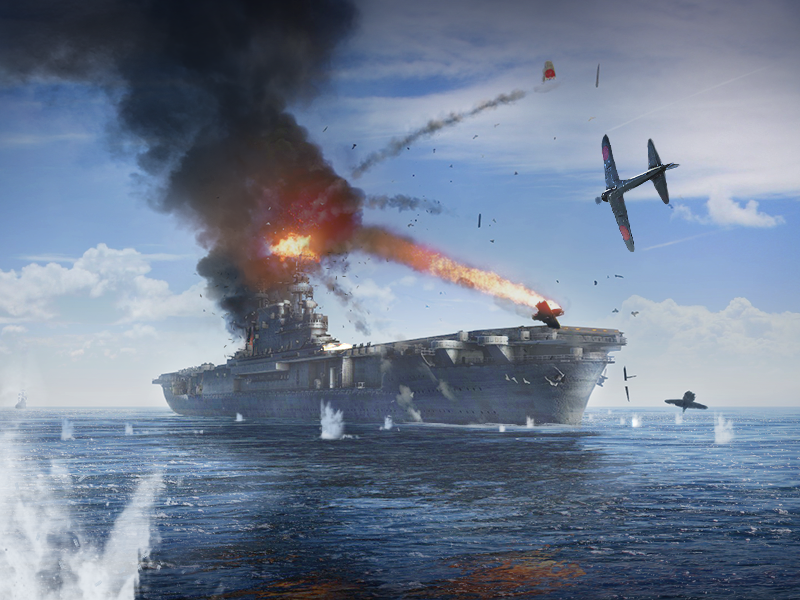 Россия атакует американский флот. Атака камикадзе на авианосец. Сражение в заливе лейте 1944. Камикадзе вар Тандер. Битва в заливе лейте.
