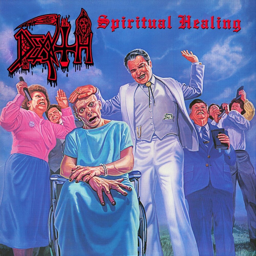 Обложка альбома Death "Spiritual Healing"