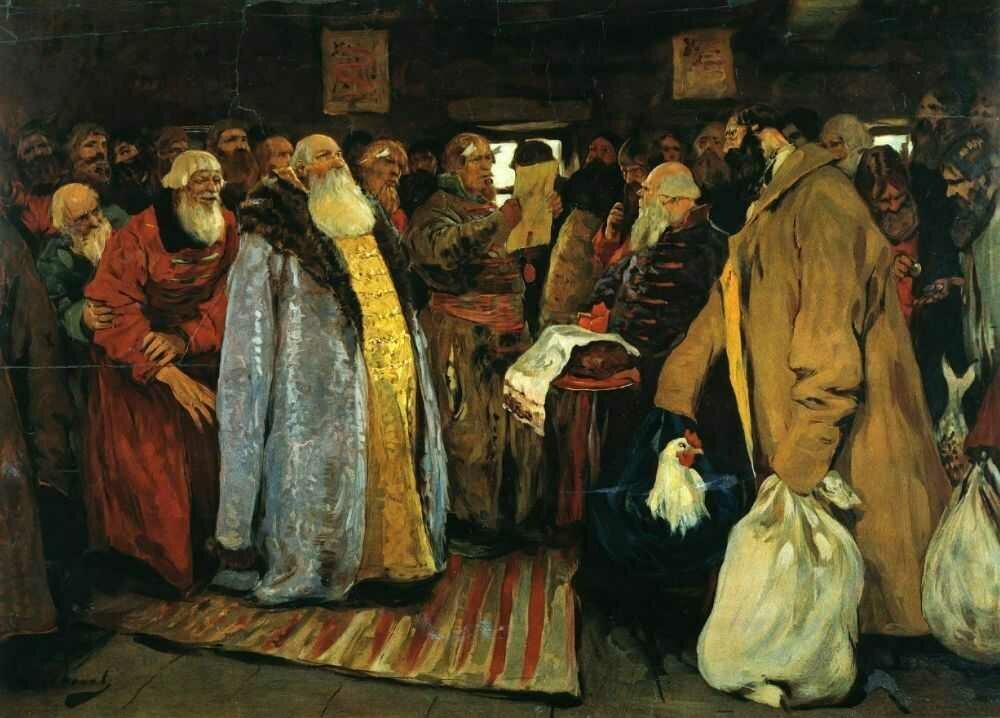 В приказе московских времён. Сергей Иванов, 1907 год. Источник: wikipedia.org