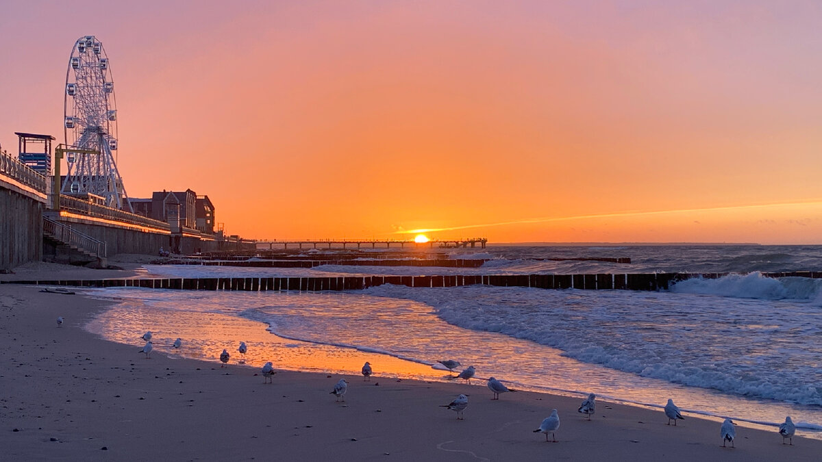 Зеленоградск , пляж , Осознанность, Исцеление Отдыхом 