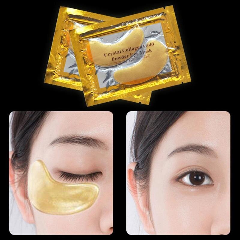 Коллагеновые патчи для глаз crystal collagen eye mask