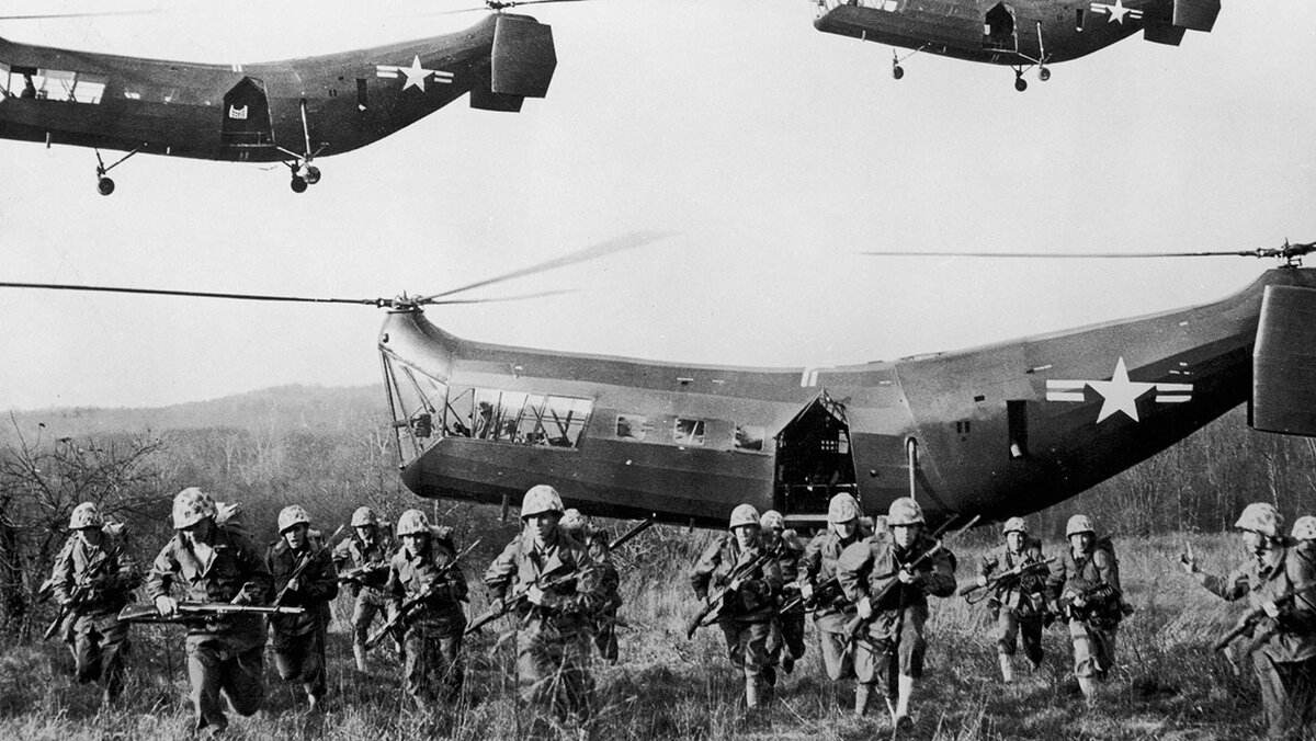 Корпус Морской пехоты США в Корее. 1951 год.