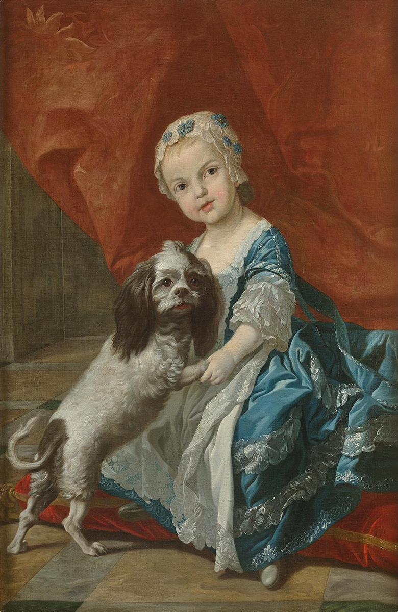 Луи-Мишель ван Лоо «Портрет принцессы Изабеллы Пармской, внучки Филиппа V Испанского»