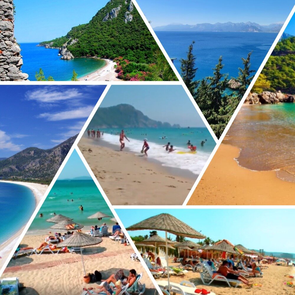 Турция. Пляжи. Красивые места Турции.