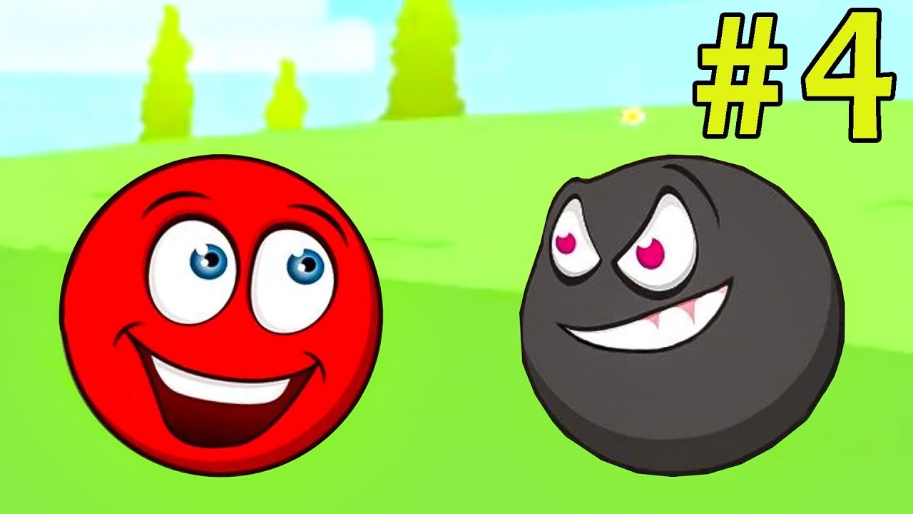 Несносный Красный Шар спасает любимую #4. Мультик Игра Red Ball 3 на Игрули  Tv