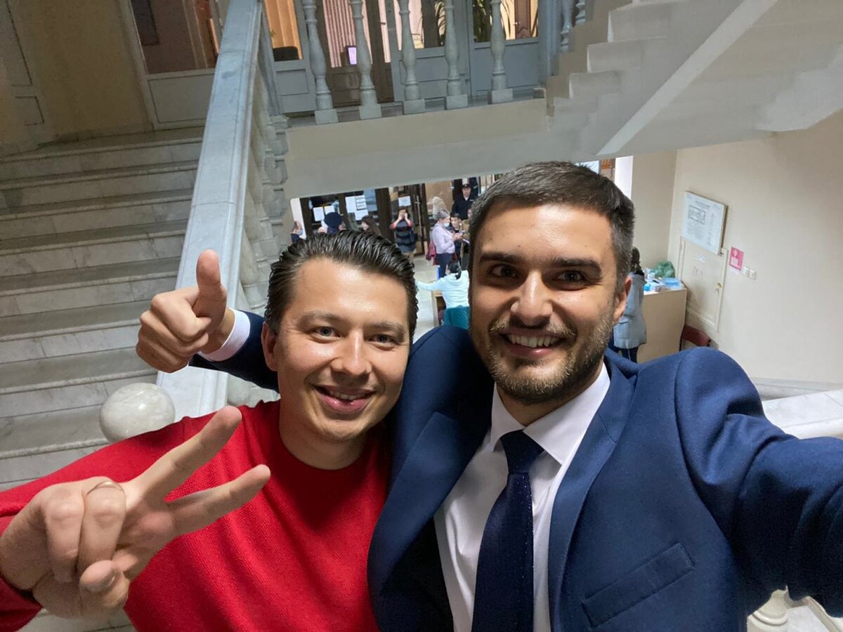 Хазиев Марсель и Ларин Дмитрий