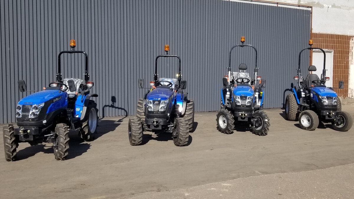 Слева направо: Solis 26, Solis 26 Tiger limited edition, Solis 26 shuttle xl, Solis 26 HST. Фото автора.