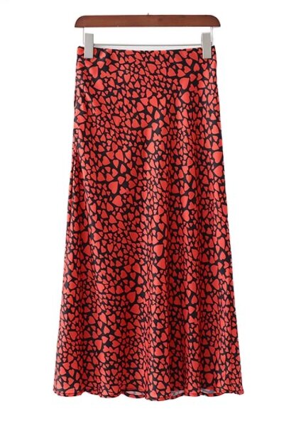 Юбка с принтом "сердечко" - удачная покупка